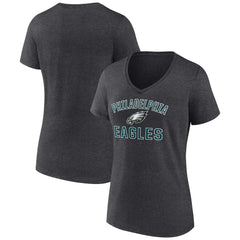 Women's Victory Arch Team V-Neck T-Shirt - Philadelphia Eagles