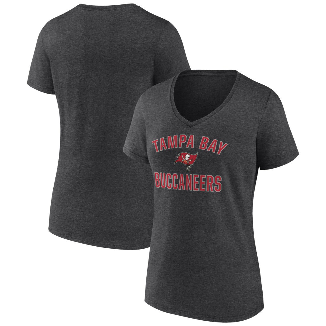 Women's Victory Arch Team V-Neck T-Shirt - Tampa Bay Buccaneers