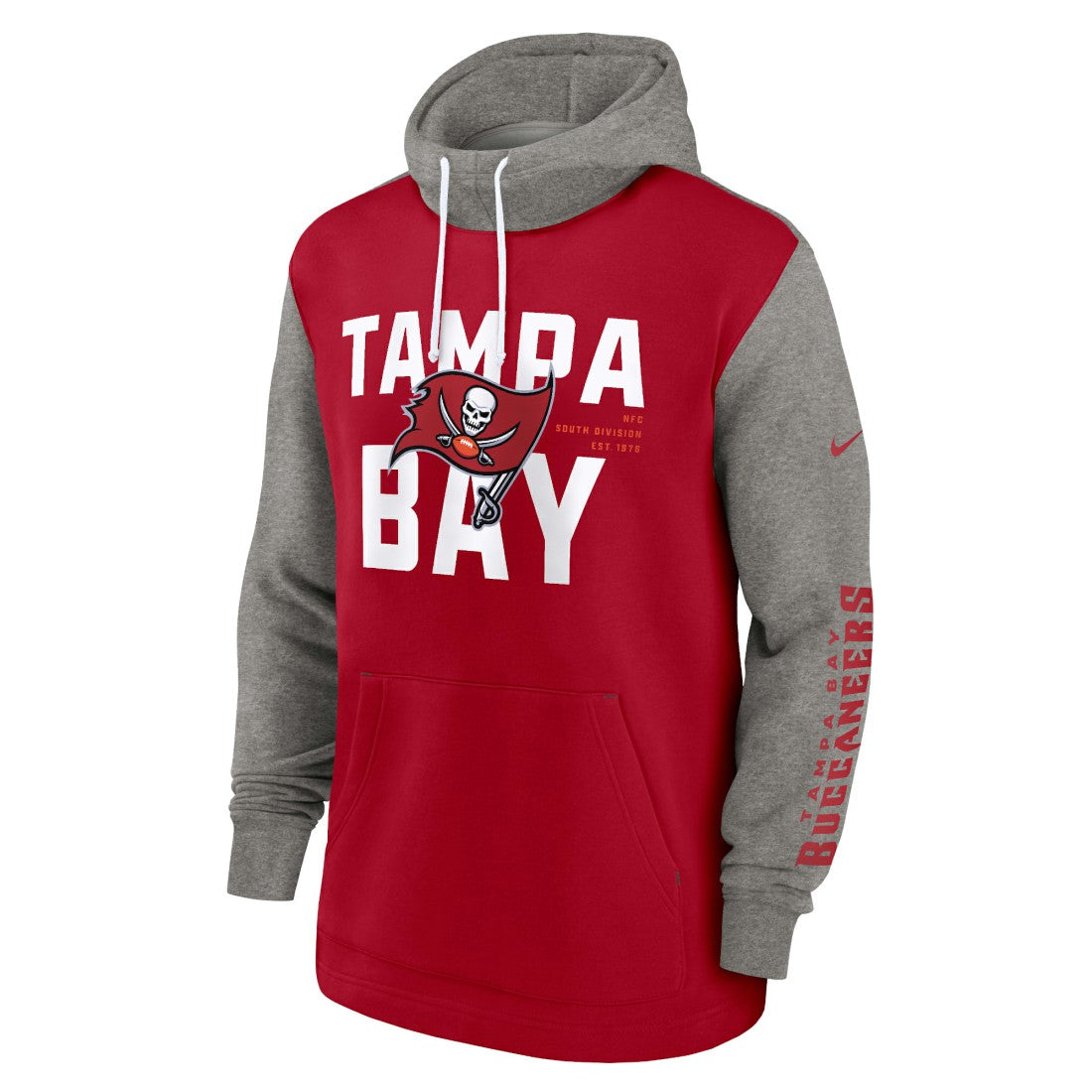 Fashion Color Block Pullover Hoodie - Tampa Bay Buccaneers