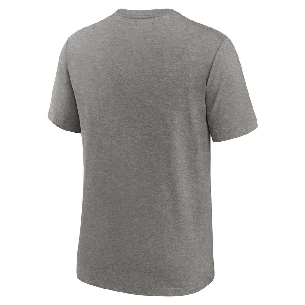 Rewind Logo Tri-Blend T-Shirt - Las Vegas Raiders