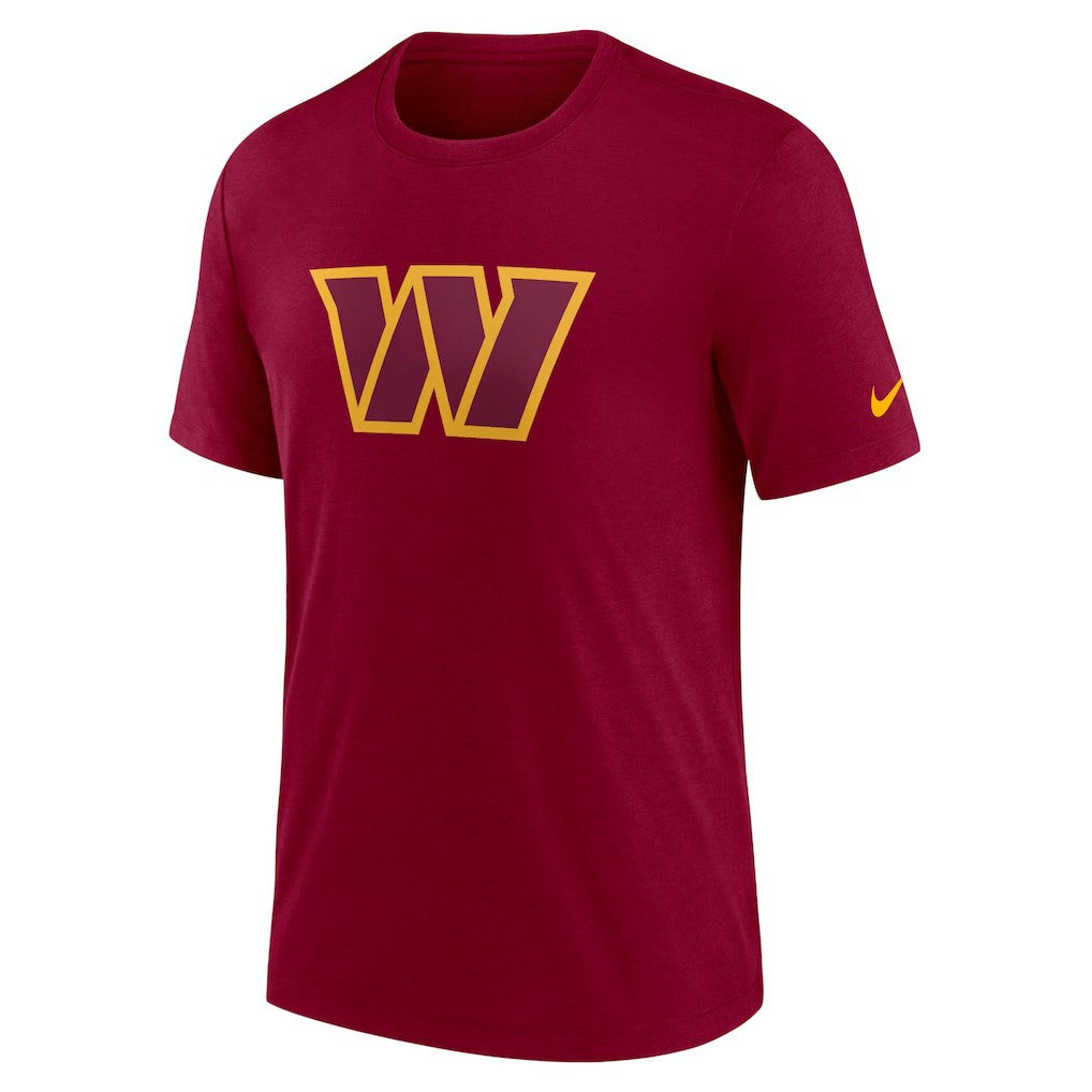 Rewind Logo Tri-Blend T-Shirt - Washington Commanders