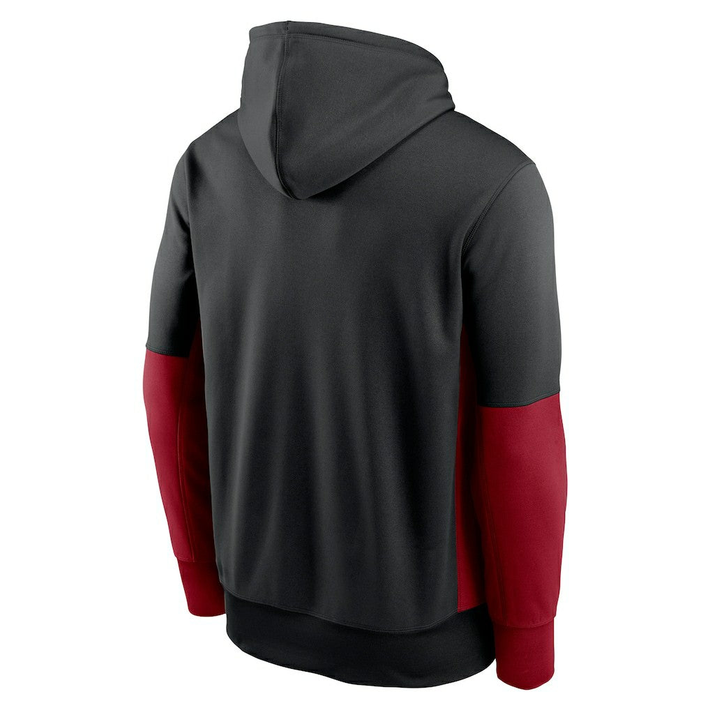 Color Block Fleece Performance Pullover Hoodie - Arizona Cardinals