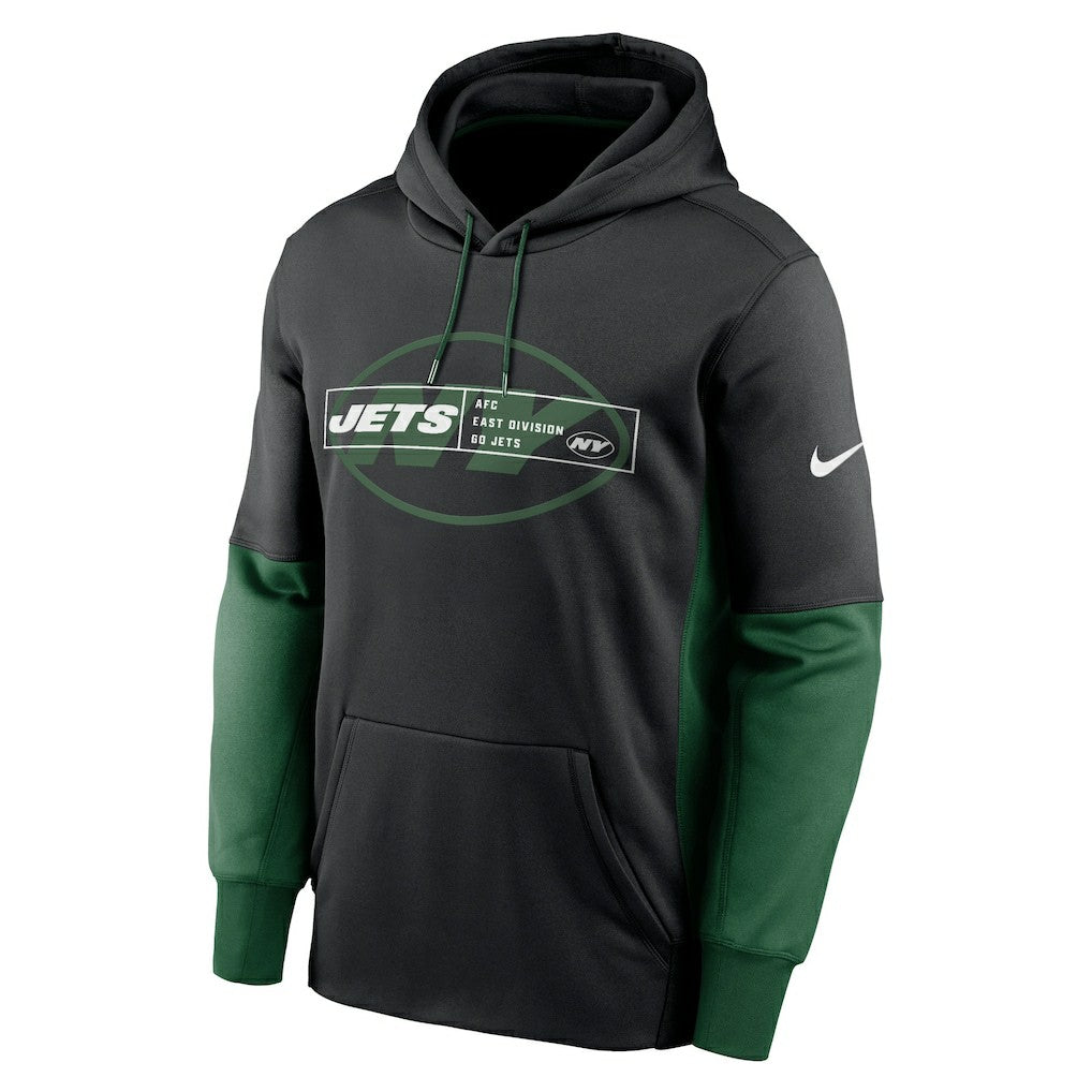 Color Block Fleece Performance Pullover Hoodie - New York Jets