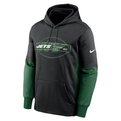 Color Block Fleece Performance Pullover Hoodie - New York Jets