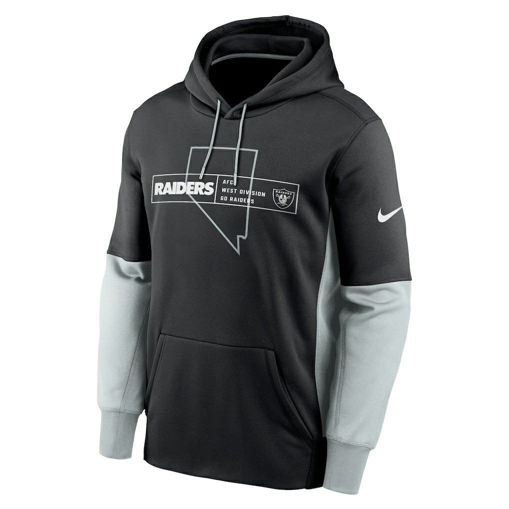 Color Block Fleece Performance Pullover Hoodie - Las Vegas Raiders