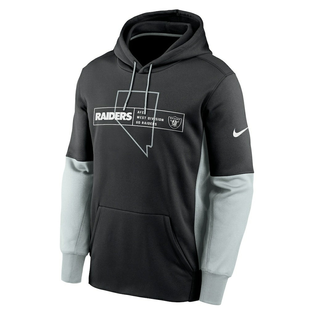 Color Block Fleece Performance Pullover Hoodie - Las Vegas Raiders