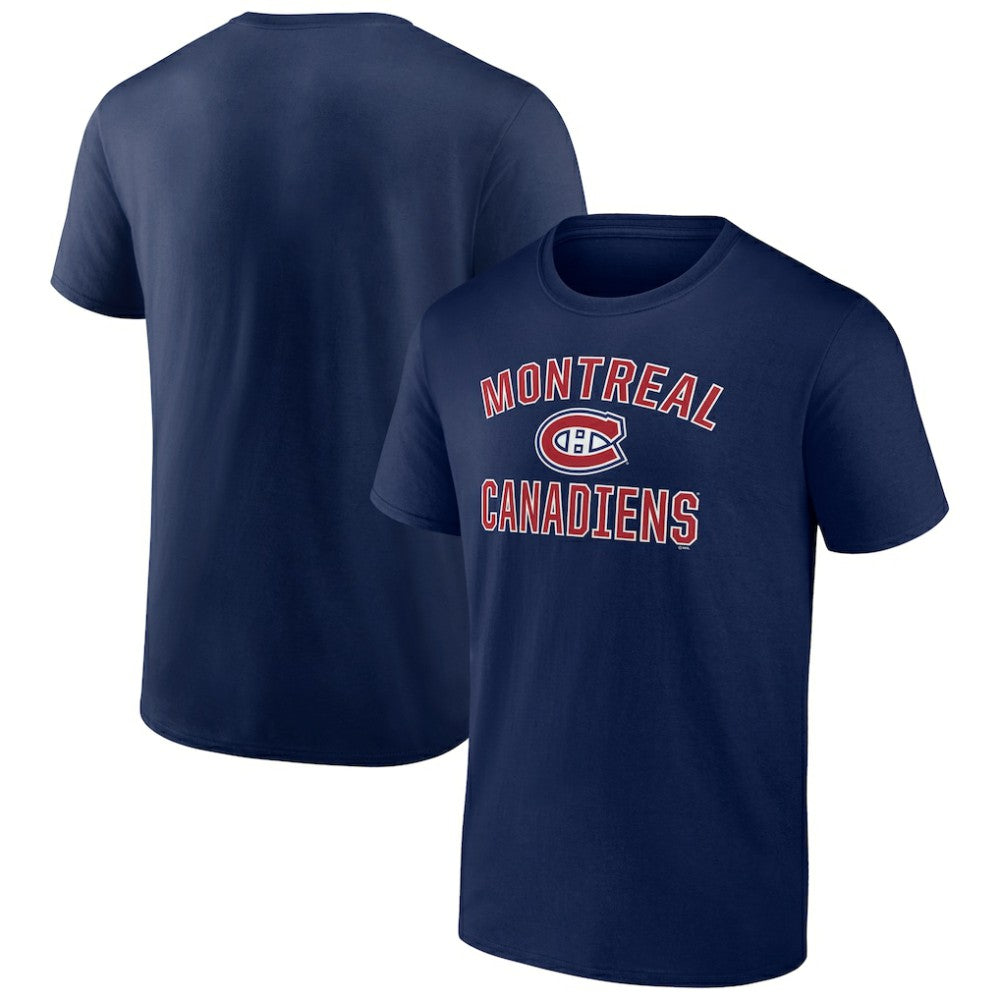 NHL Navy Montreal Canadiens Victory Arch T-Shirt