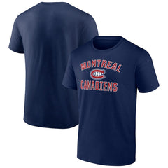 NHL Navy Montreal Canadiens Victory Arch T-Shirt