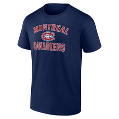 NHL Navy Montreal Canadiens Victory Arch T-Shirt