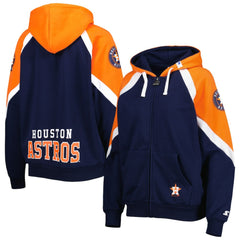 MLB Houston Astros Starter Women's Hail Mary Full-Zip Hoodie