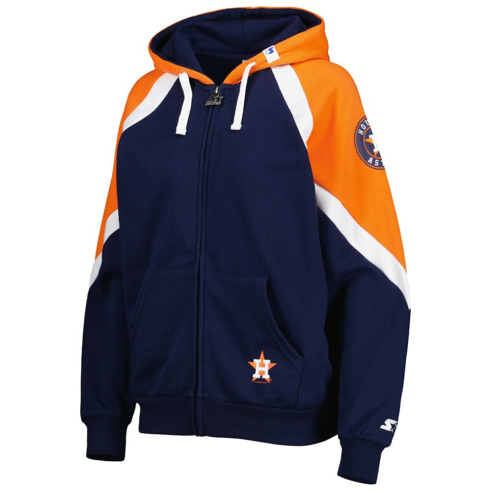 MLB Houston Astros Starter Women's Hail Mary Full-Zip Hoodie