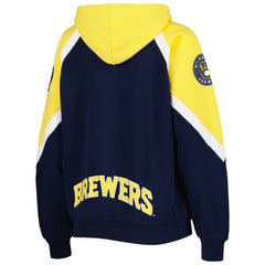 MLB Milwaukee Brewers Starter Women's Hail Mary Full-Zip Hoodie