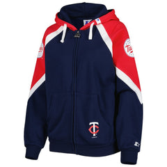 MLB Minnesota Twins Starter Women's Hail Mary Full-Zip Hoodie
