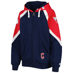 MLB Cleveland Guardians Starter Women's Hail Mary Full-Zip Hoodie