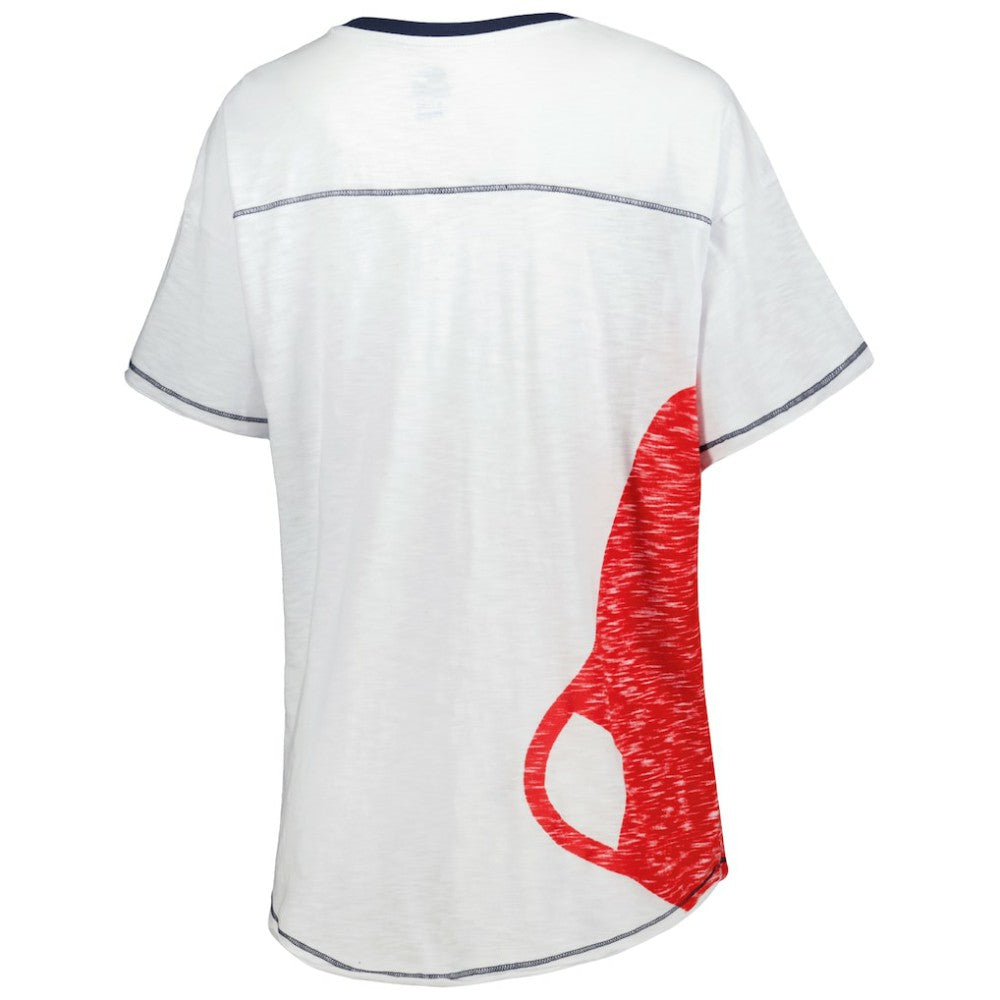 MLB Boston Red Sox Starter Women's Perfect Game V-Neck T-Shirt