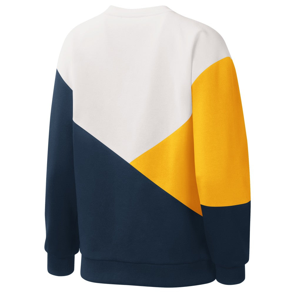MLB Milwaukee Brewers Starter Women's Shutout Pullover Sweatshirt