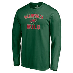 NHL Green Minnesota Wild Victory Arch Long Sleeve T-Shirt