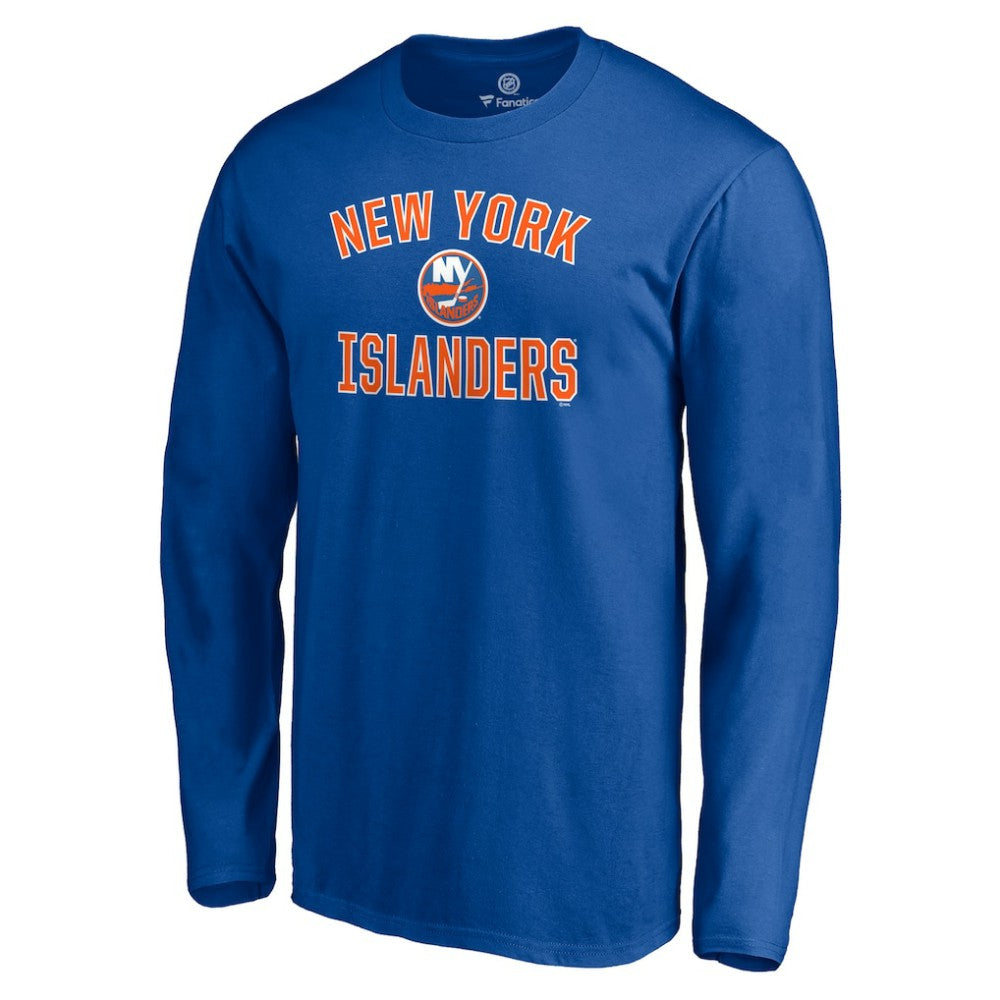 NHL Royal New York Islanders Victory Arch Long Sleeve T-Shirt