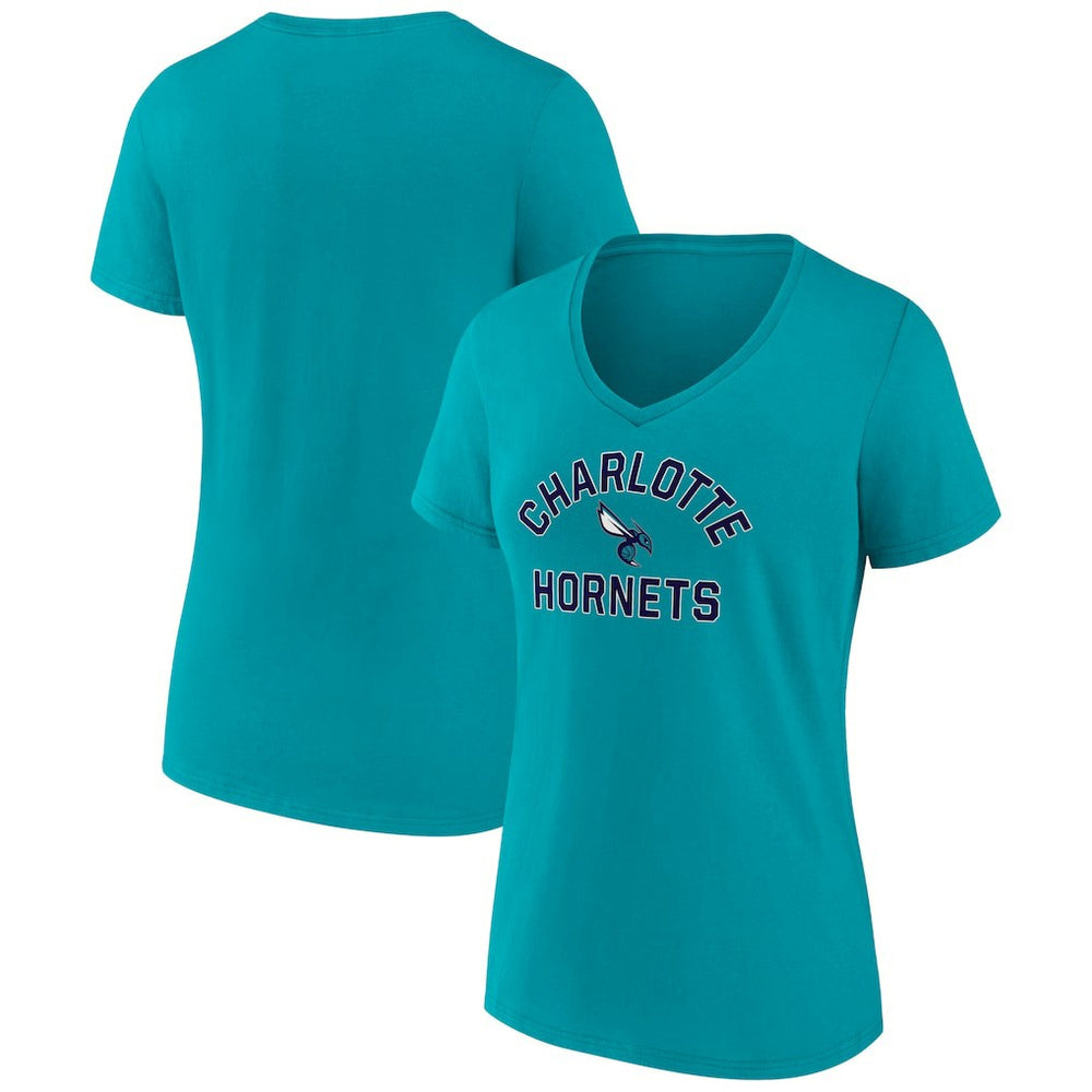 NBA Charlotte Hornets Women's Overtime Team V-Neck T-Shirt