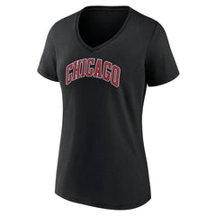 NBA Chicago Bulls Women's Alternate Logo V-Neck T-Shirt sale