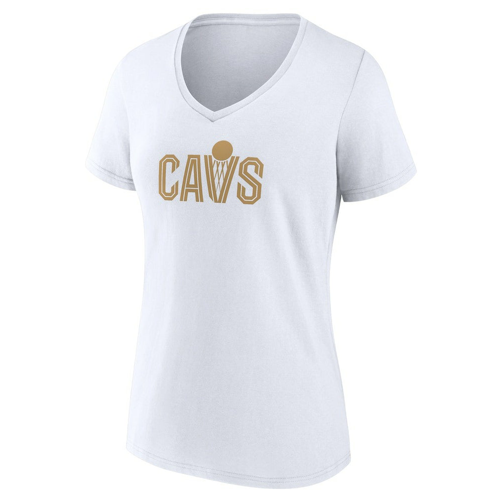 NBA Cleveland Cavaliers Women's Wordmark V-Neck T-Shirt sale