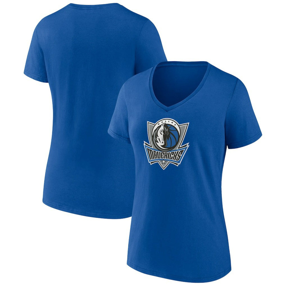 NBA Dallas Mavericks Women's Alternate Logo V-Neck T-Shirt sale