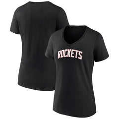 NBA Houston Rockets Women's Alternate Logo V-Neck T-Shirt