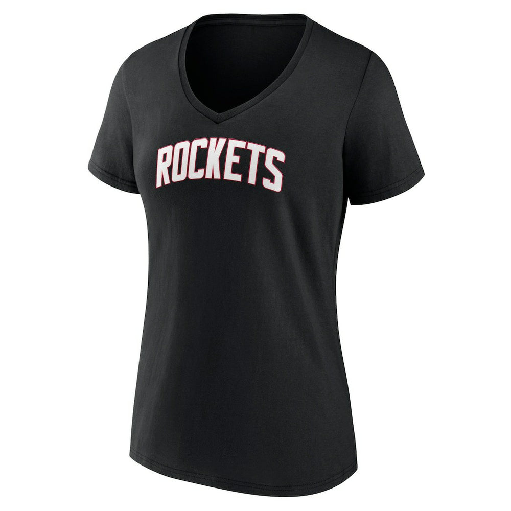NBA Houston Rockets Women's Alternate Logo V-Neck T-Shirt
