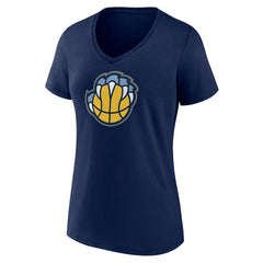 NBA Memphis Grizzlies Women's Alternate Logo V-Neck T-Shirt