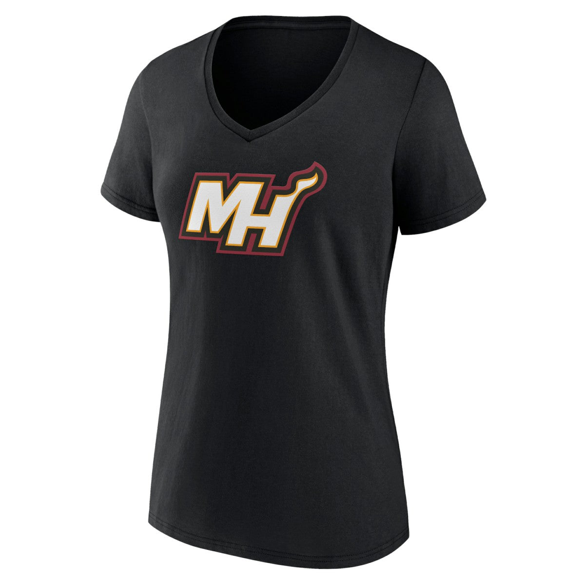 NBA Miami Heat Women's Alternate Logo V-Neck T-Shirt