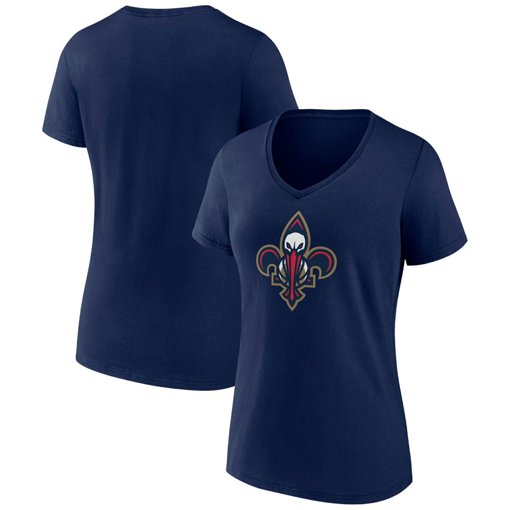 NBA New Orleans Pelicans Women's Alternate Logo V-Neck T-Shirt