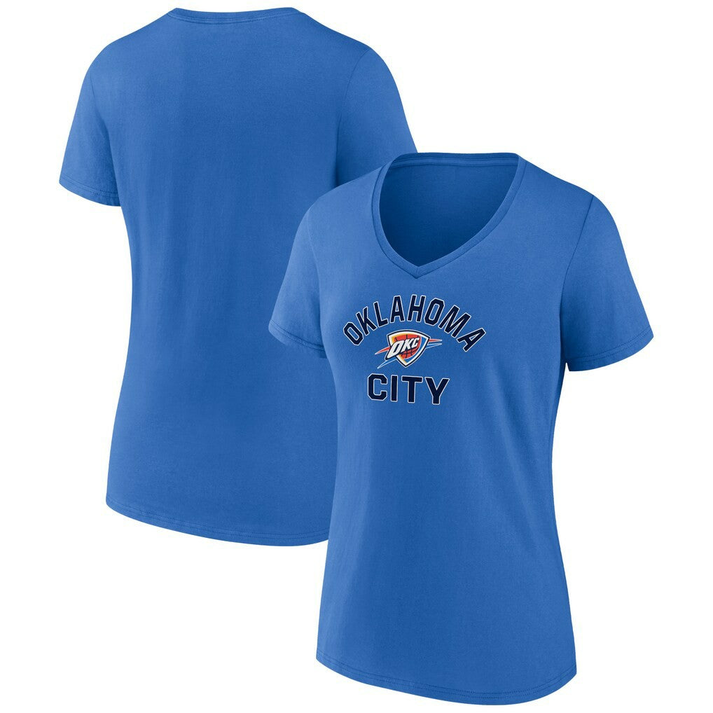 NBA Oklahoma City Thunder Women's Overtime Team V-Neck T-Shirt