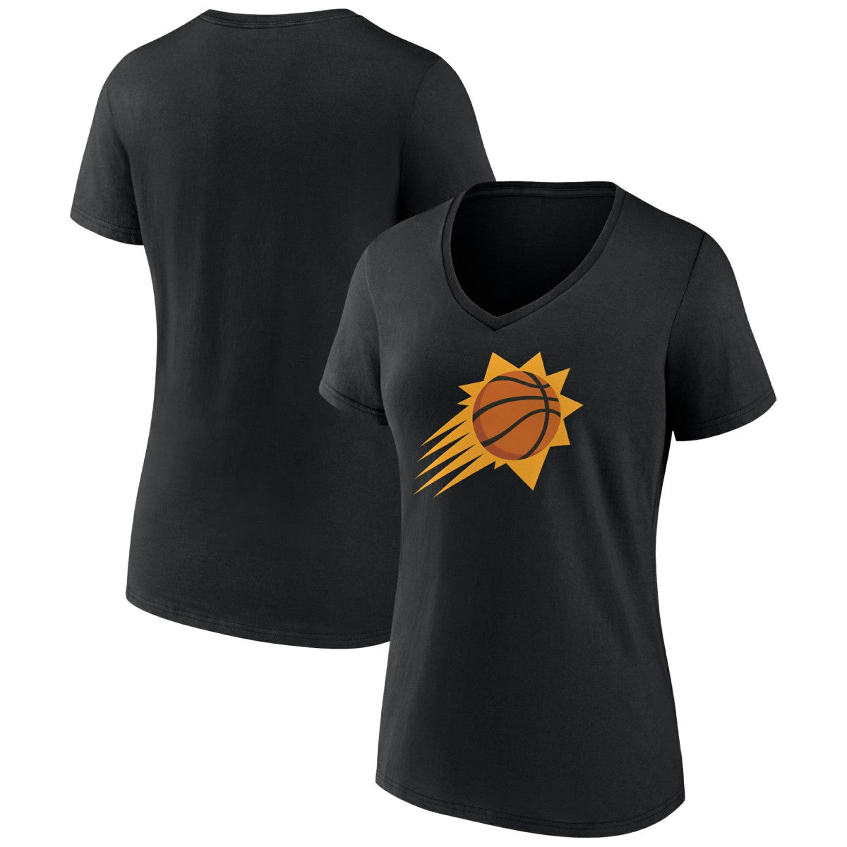 NBA Phoenix Suns Women's Alternate Logo V-Neck T-Shirt
