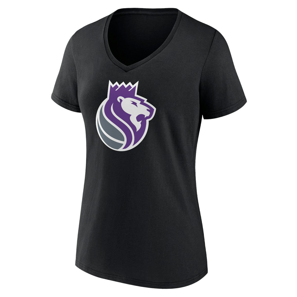 NBA Sacramento Kings Women's Alternate Logo V-Neck T-Shirt