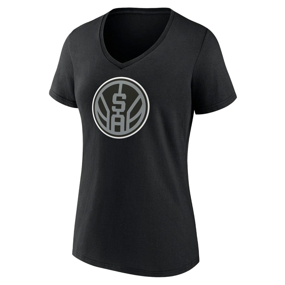 NBA San Antonio Spurs Women's Alternate Logo V-Neck T-Shirt