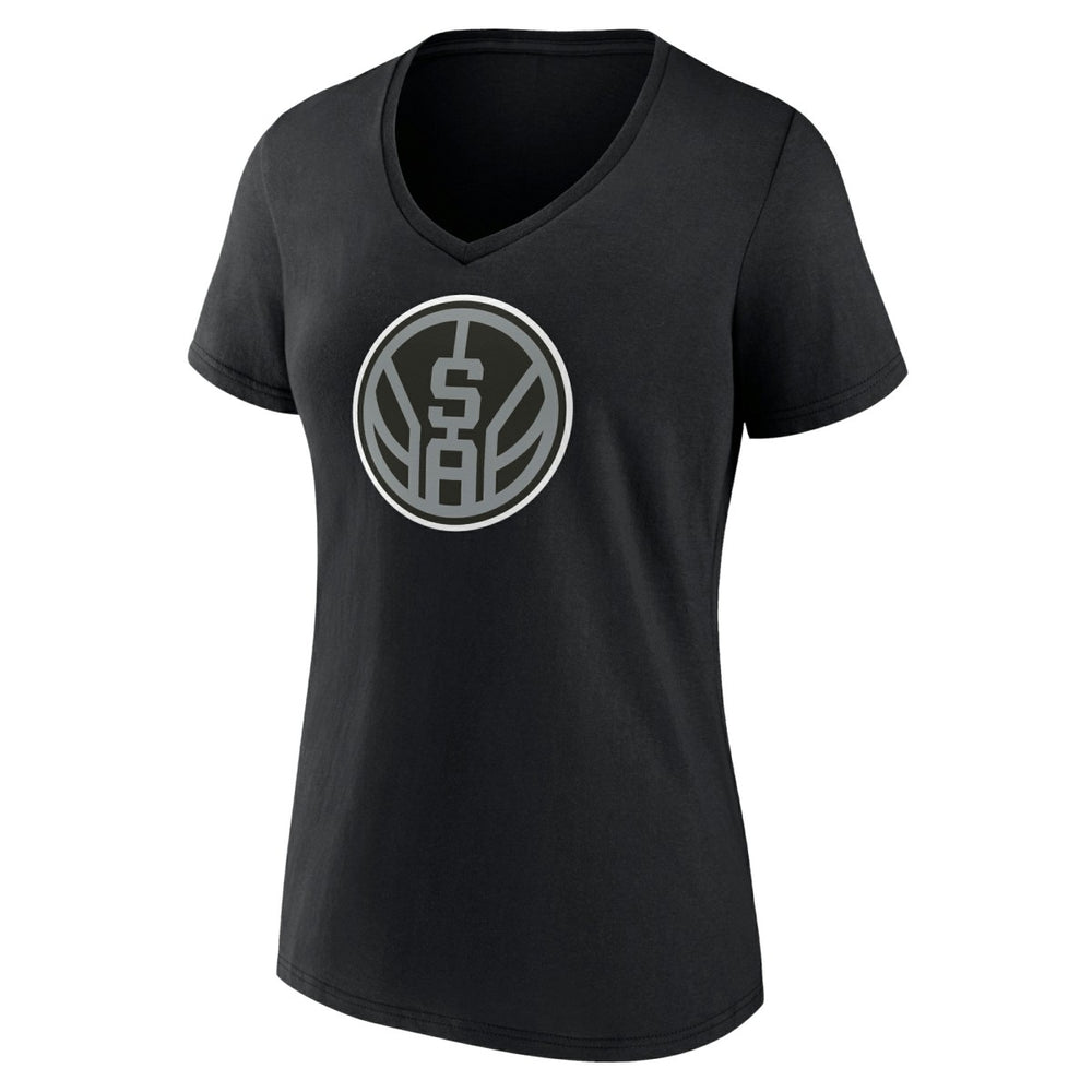 NBA San Antonio Spurs Women's Alternate Logo V-Neck T-Shirt