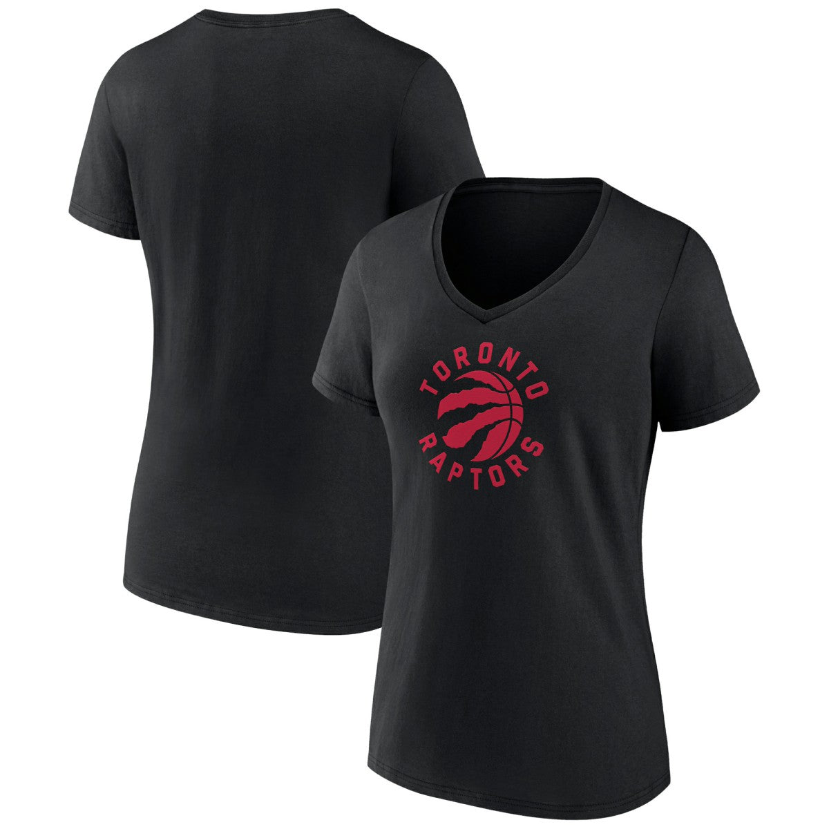 NBA Toronto Raptors Women's Alternate Logo V-Neck T-Shirt