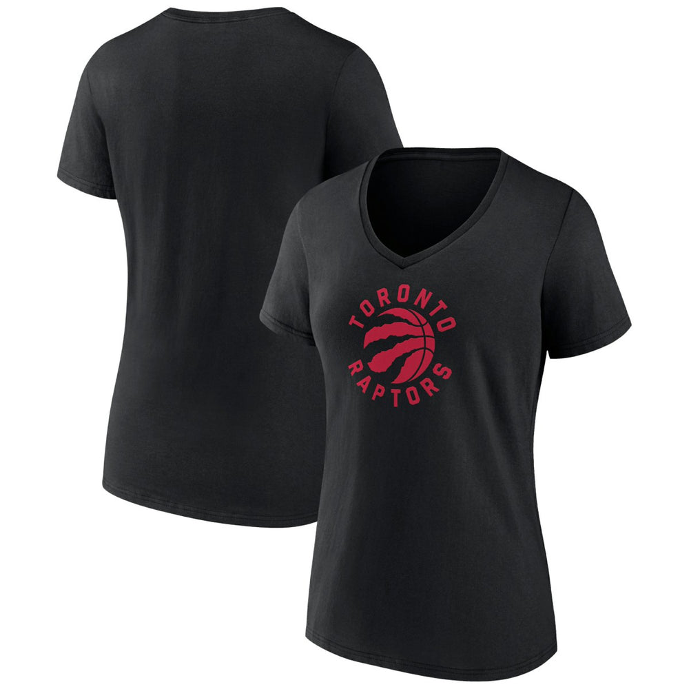 NBA Toronto Raptors Women's Alternate Logo V-Neck T-Shirt
