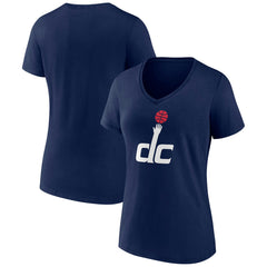 NBA Washington Wizards Women's Alternate Logo V-Neck T-Shirt
