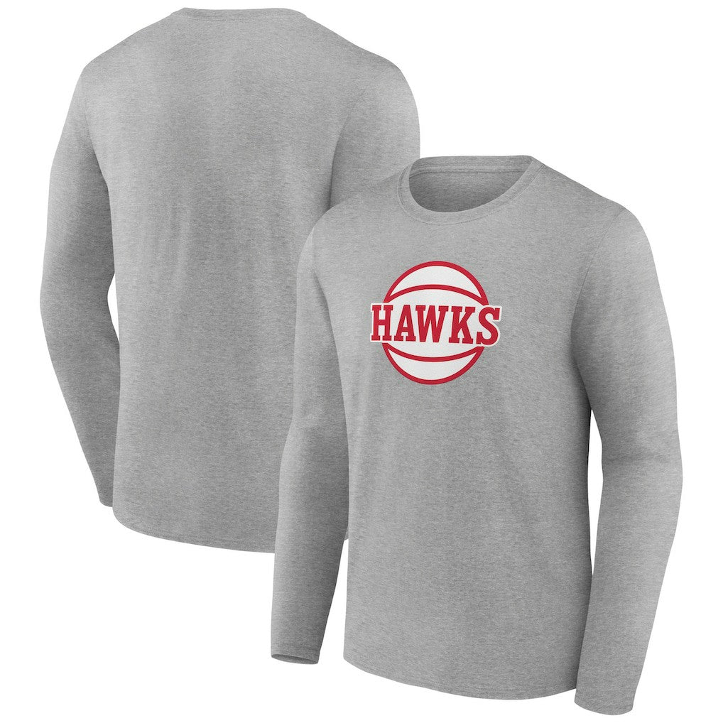 NBA Atlanta Hawks Alternate Logo Long Sleeve T-Shirt