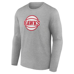 NBA Atlanta Hawks Alternate Logo Long Sleeve T-Shirt