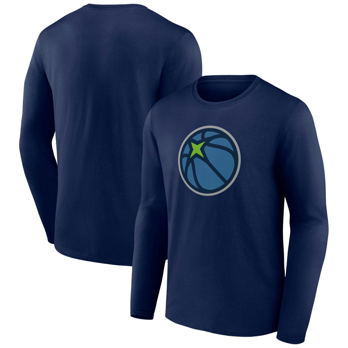 NBA Minnesota Timberwolves Alternate Logo Long Sleeve T-Shirt