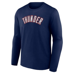 NBA Oklahoma City Thunder Alternate Logo Long Sleeve T-Shirt