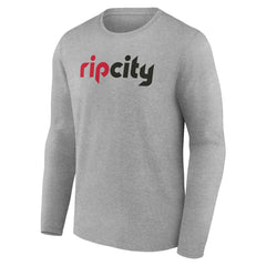 NBA Portland Trail Blazers Alternate Logo Long Sleeve T-Shirt