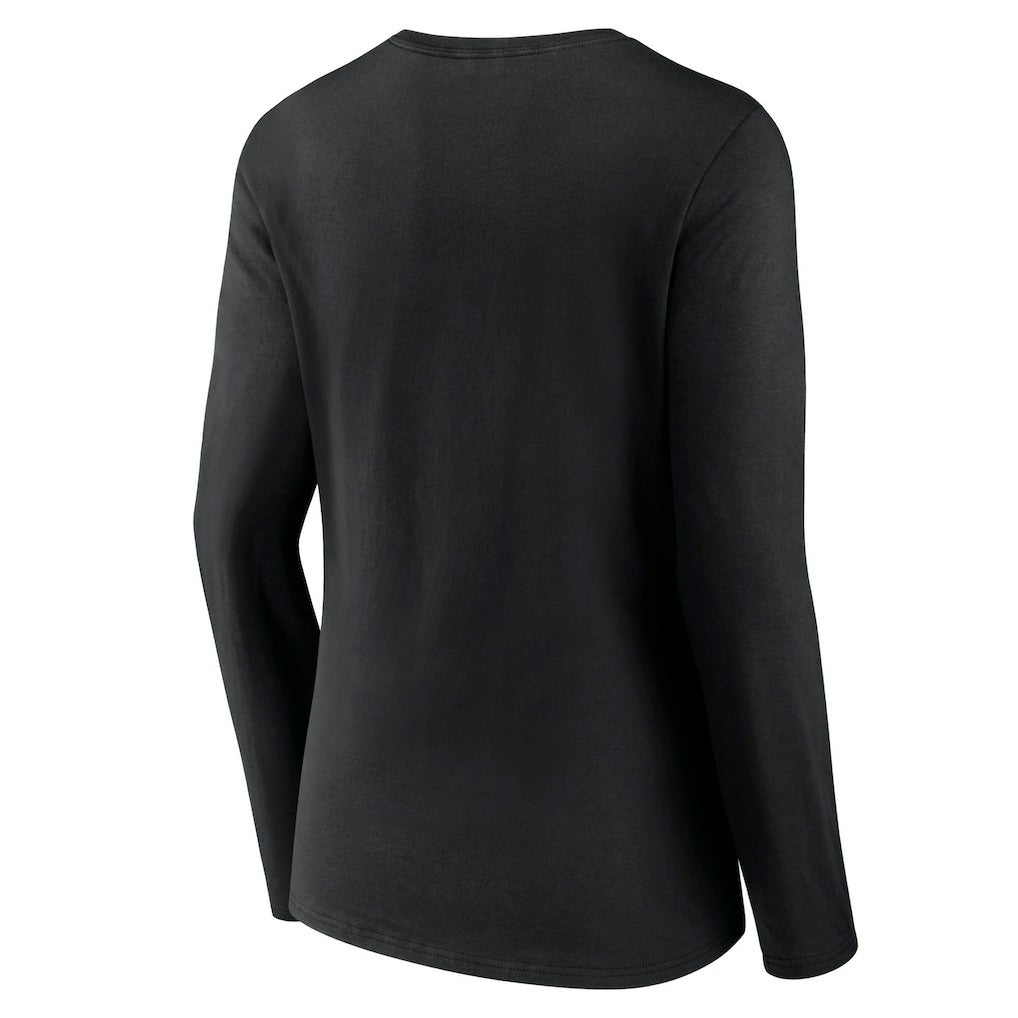 NBA Atlanta Hawks Women's Alternate Logo V-Neck Long Sleeve T-Shirt