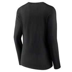 NBA Atlanta Hawks Women's Alternate Logo V-Neck Long Sleeve T-Shirt