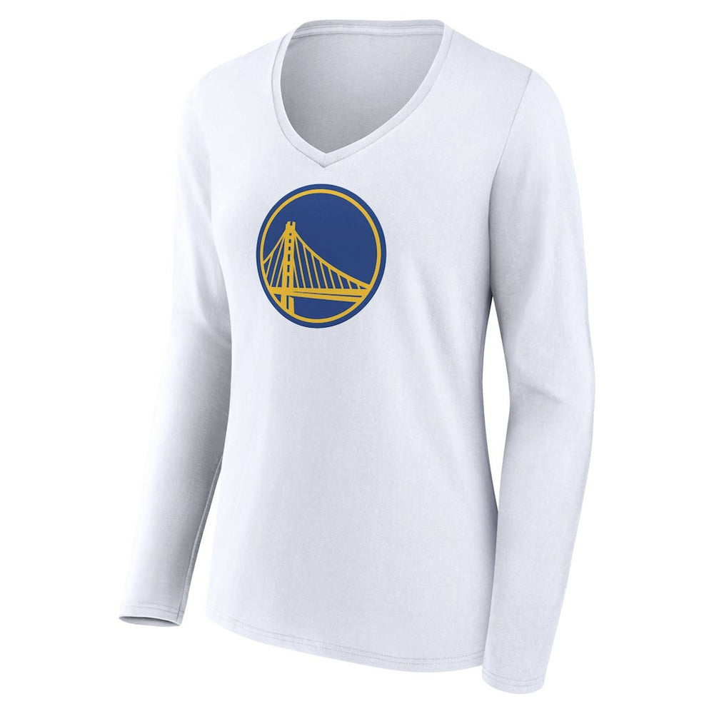 NBA Golden State Warriors Women's Alternate Logo V-Neck Long Sleeve T-Shirt sale