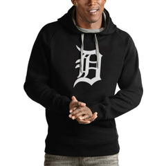 MLB Detroit Tigers Antigua Victory Pullover Team Logo Hoodie