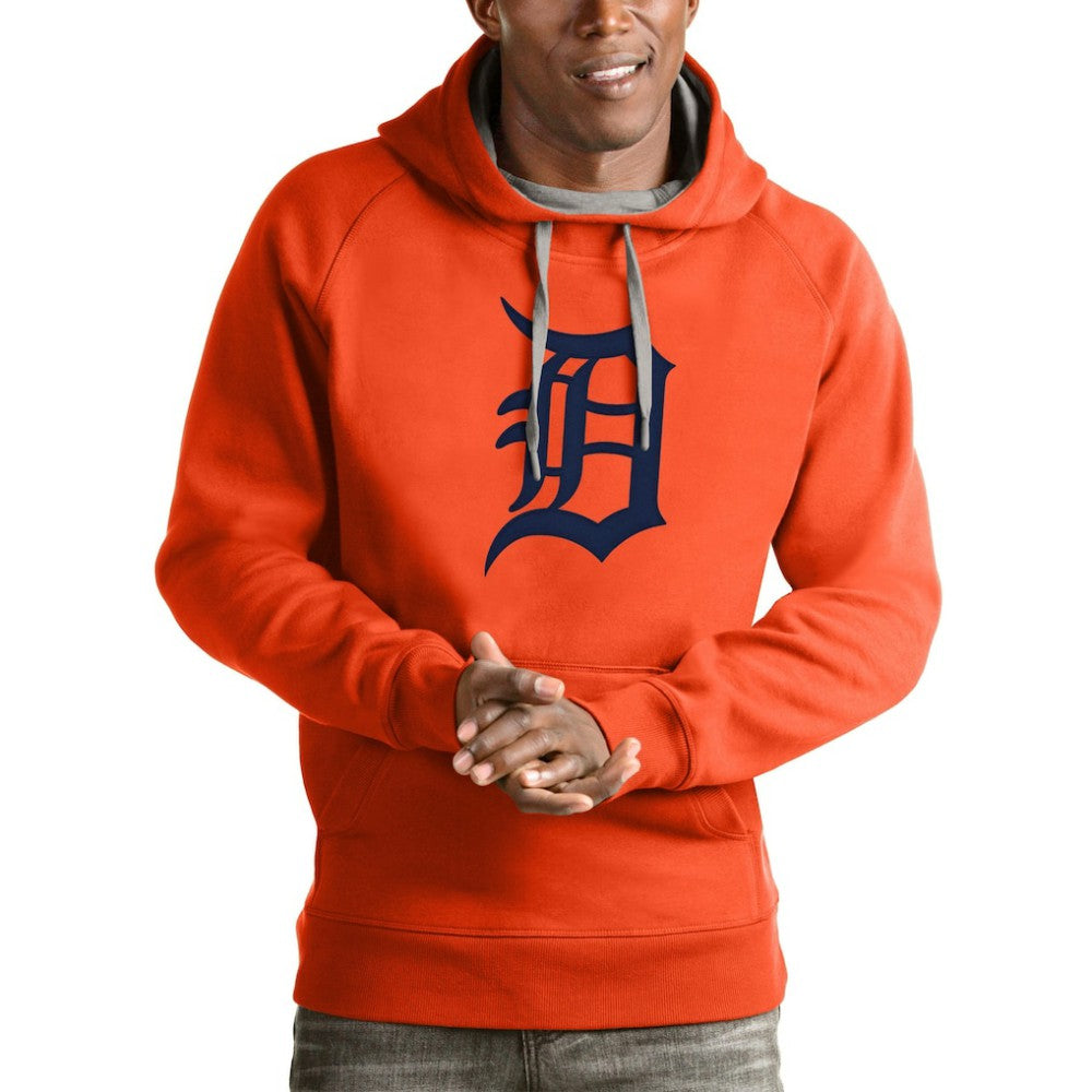 MLB Detroit Tigers Antigua Victory Pullover Team Logo Hoodie