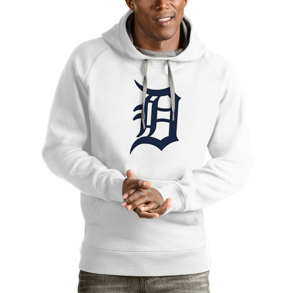 MLB Detroit Tigers Antigua Victory Pullover Team Logo Hoodie